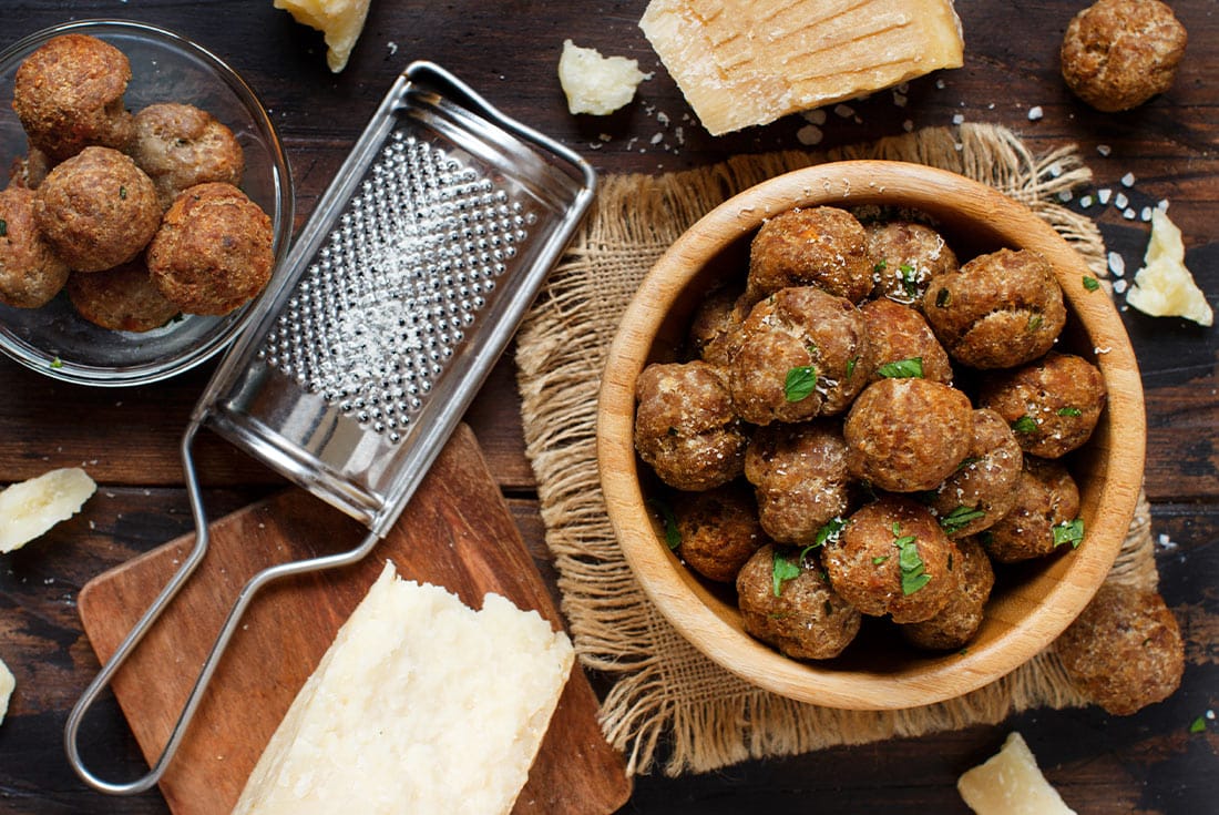 Come si preparano le polpette di Parmigiano?