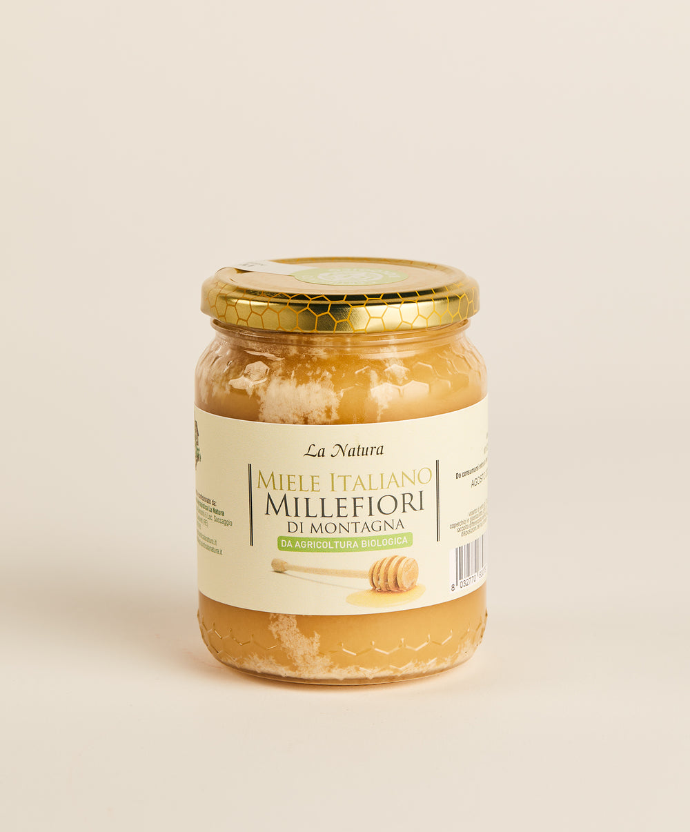 Miele Italiano Millefiori di Montagna Bio